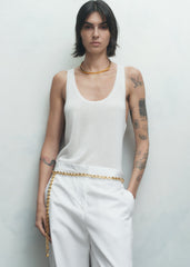 Pebble belt gold