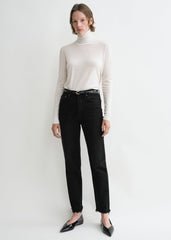 Classic cut denim black