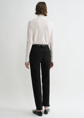 Classic cut denim black