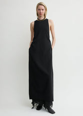Racerback dress black