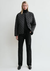 Quilted jacket black