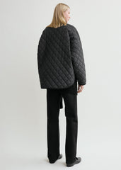 Quilted jacket black