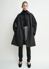 Car coat black petite