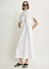 Fil coupé monogram sarong off-white