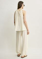Parachute halter top off-white
