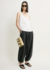Parachute trousers black