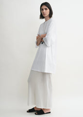 Relaxed tee dress white