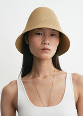 Paper sun hat honey