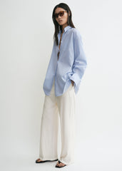 Oversized summer shirt sky