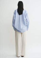 Oversized summer shirt sky