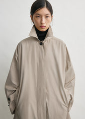 Winter car coat beige petite