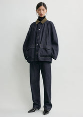Denim country jacket soft raw