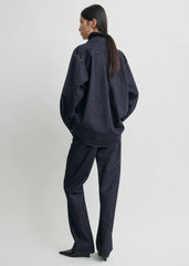 Classic denim shirt soft raw