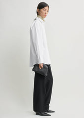 Classic poplin shirt white