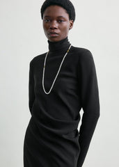 Twist dress black