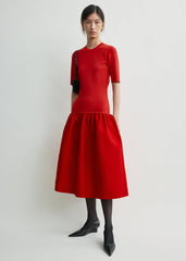 Twinflower tee dress poppy petite