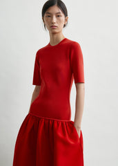 Twinflower tee dress poppy petite