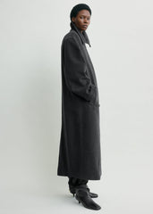Shield coat charcoal petite