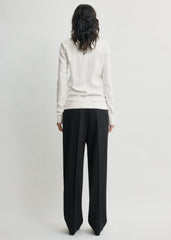 Sequin top white