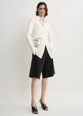 Knit shorts black