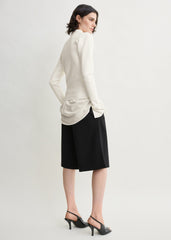 Knit shorts black
