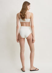 High bikini bottoms ecru