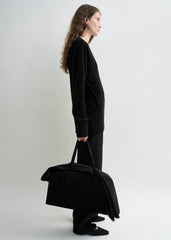 Cashmere v-neck knit black
