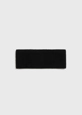 Cashmere headband black
