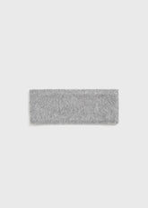 Cashmere headband grey