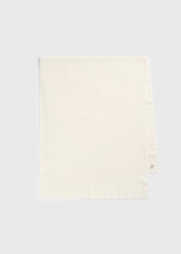 Classic winter scarf off-white