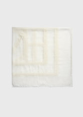 Fil coupé monogram sarong off-white