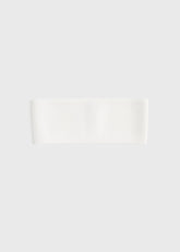 Compact knit headband white