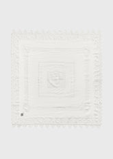 Lace scarf white