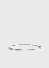Diamond chain bracelet 18kt white gold