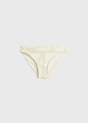 Monogram bikini bottoms ecru/straw