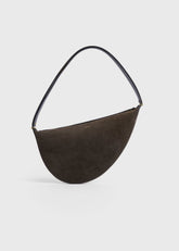 Suede scooped sling pepper