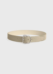 Swirl suede belt desert