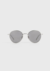 Round sunglasses silver