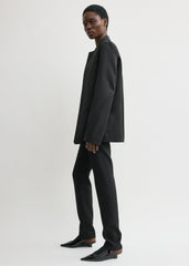 Satin dinner jacket black