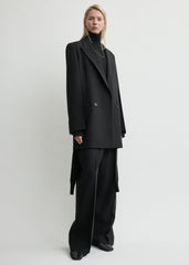 Shield blazer black