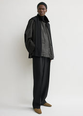 Country jacket washed black
