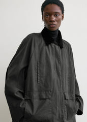 Country jacket washed black