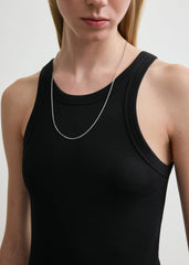 Curved rib tank black
