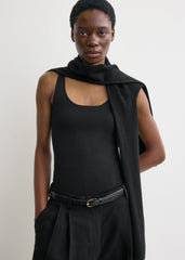 Sleeve scarf black