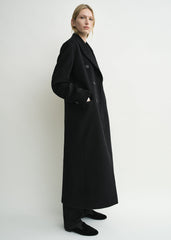 Broad coat black petite
