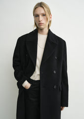 Broad coat black petite