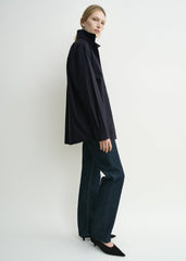 Classic tumbled shirt midnight