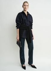 Classic tumbled shirt midnight