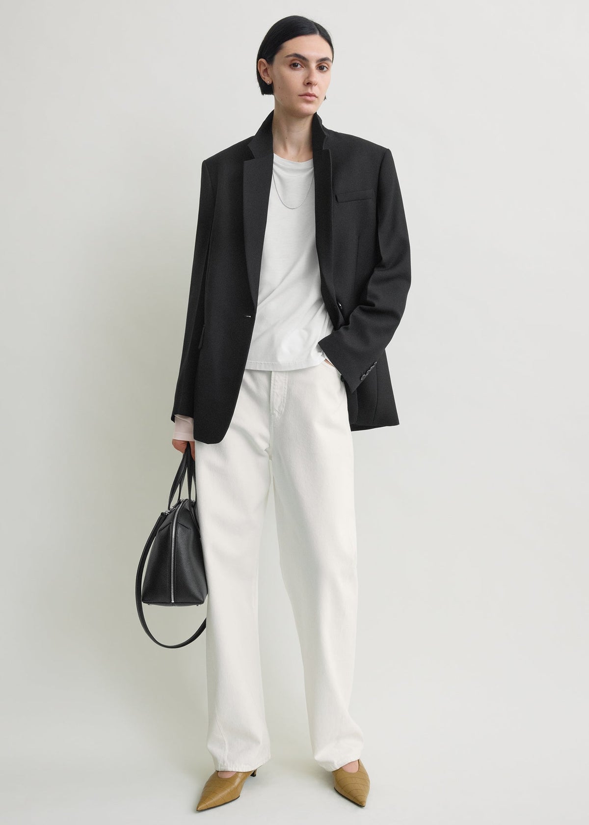Tailored blazer black petite