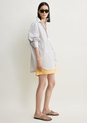 Striped summer shirt blue/yellow petite